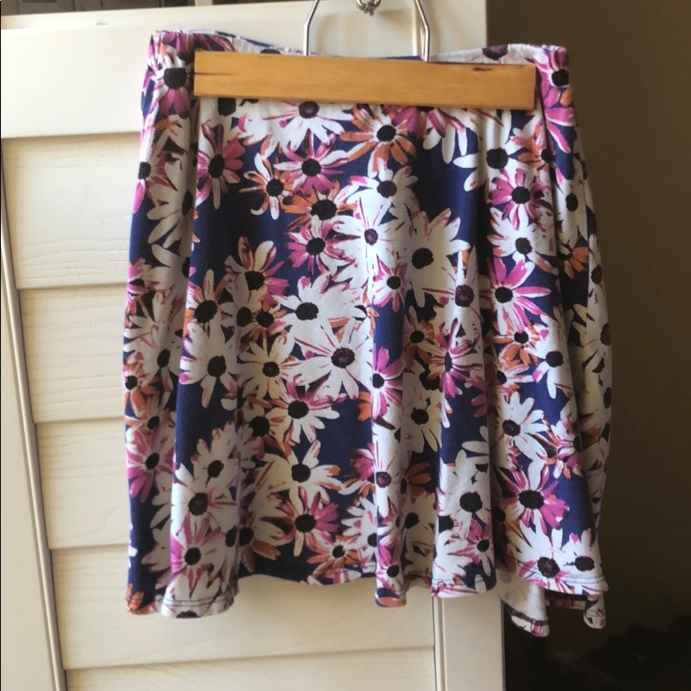 Floral Skater Skirt